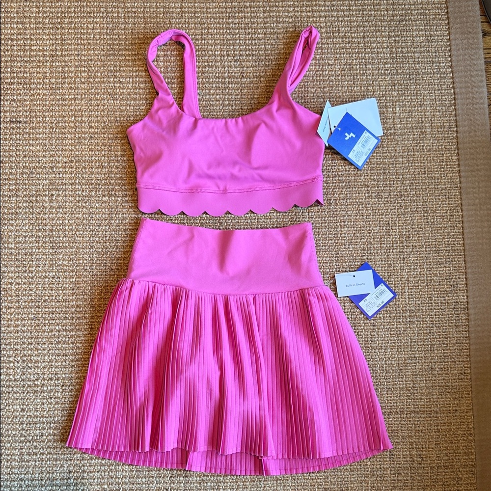 JoyLab Pink Skirt Set